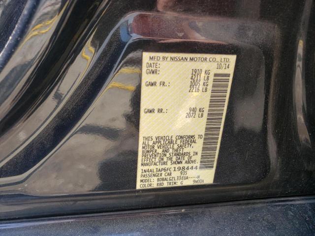 Photo 10 from auction – 2015 NISSAN ALTIMA 2.5 with VIN 1N4AL3AP6FC198444