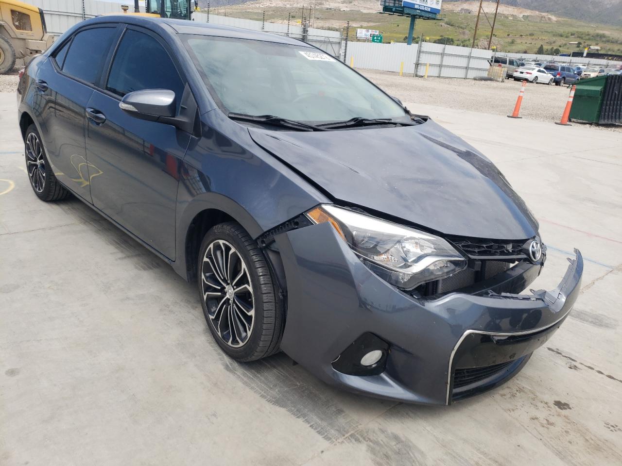 TOYOTA COROLLA L 2016 with VIN 2T1BURHEXGC602020 - Photo from auction
