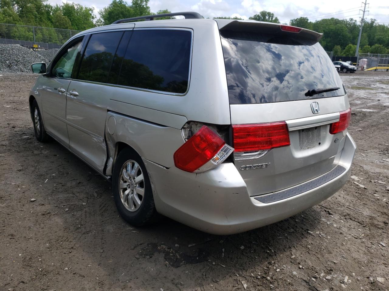 Photo 3 from auction – 2008 HONDA ODYSSEY EX with VIN 5FNRL38718B013693
