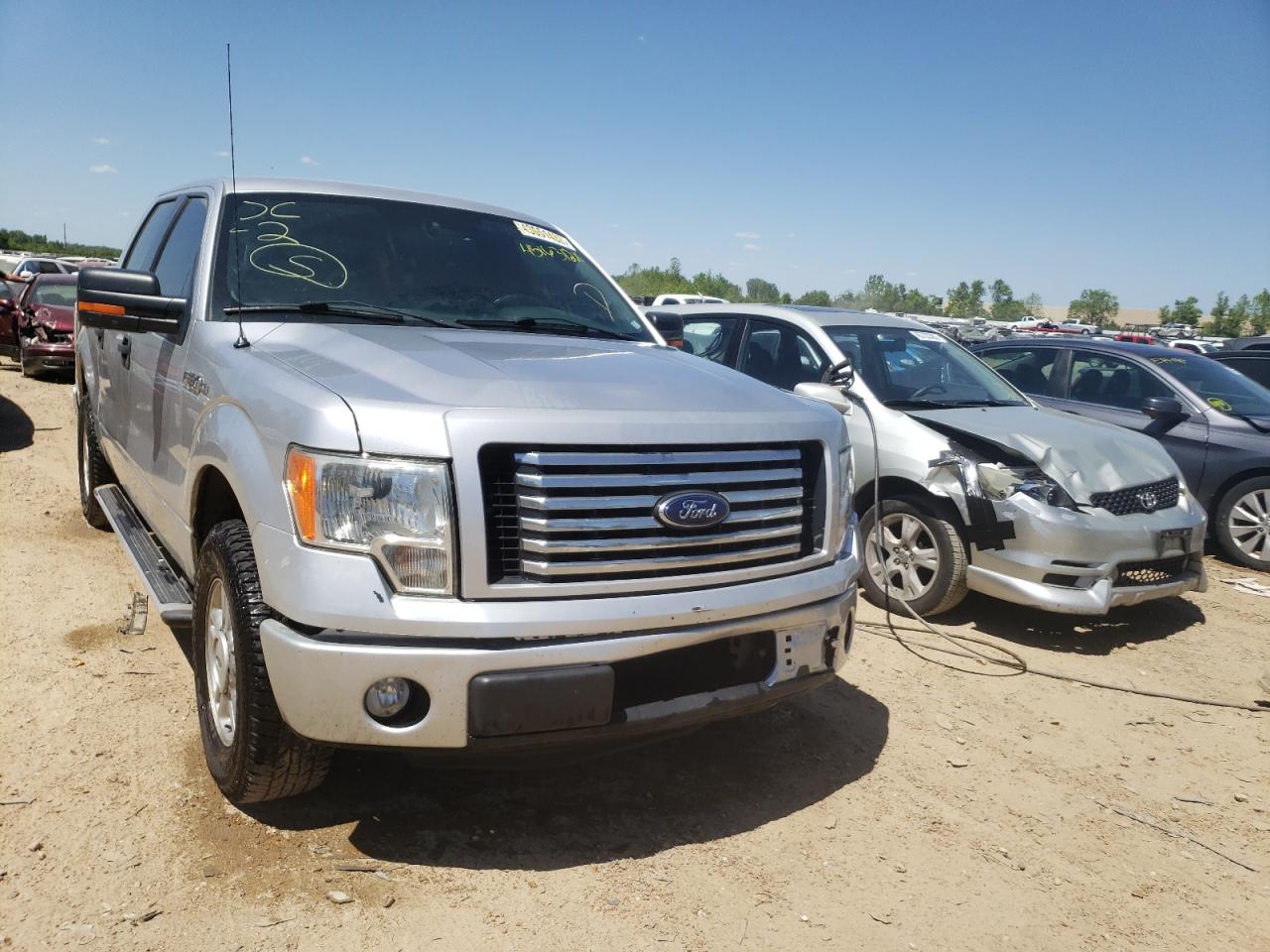 FORD F150 SUPER 2012 with VIN 1FTEW1CM2CFC06866 - Photo from auction