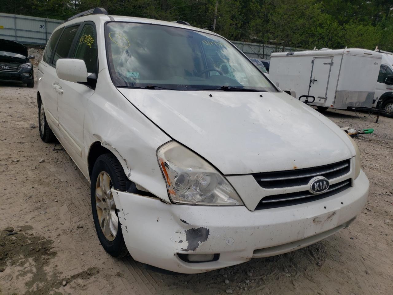 KIA SEDONA EX 2007 with VIN KNDMB233976149916 - Photo from auction