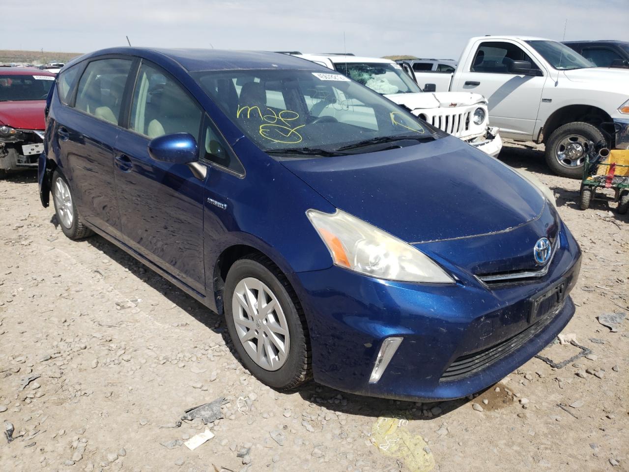 TOYOTA PRIUS V 2012 with VIN JTDZN3EU6C3055321 - Photo from auction