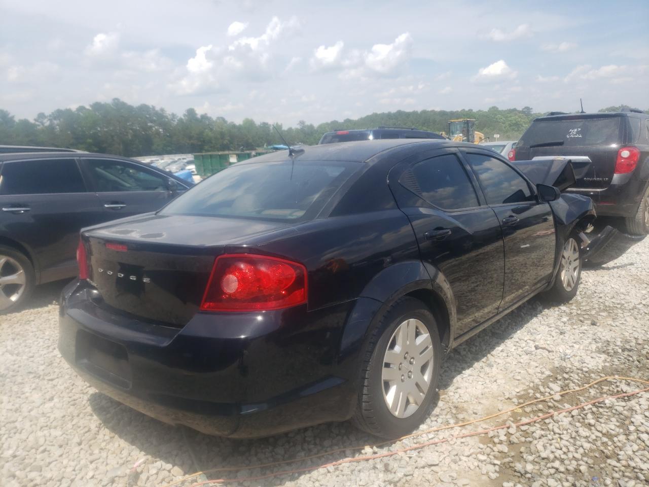 Photo 4 from auction – 2012 DODGE AVENGER SE with VIN 1C3CDZAB5CN111533