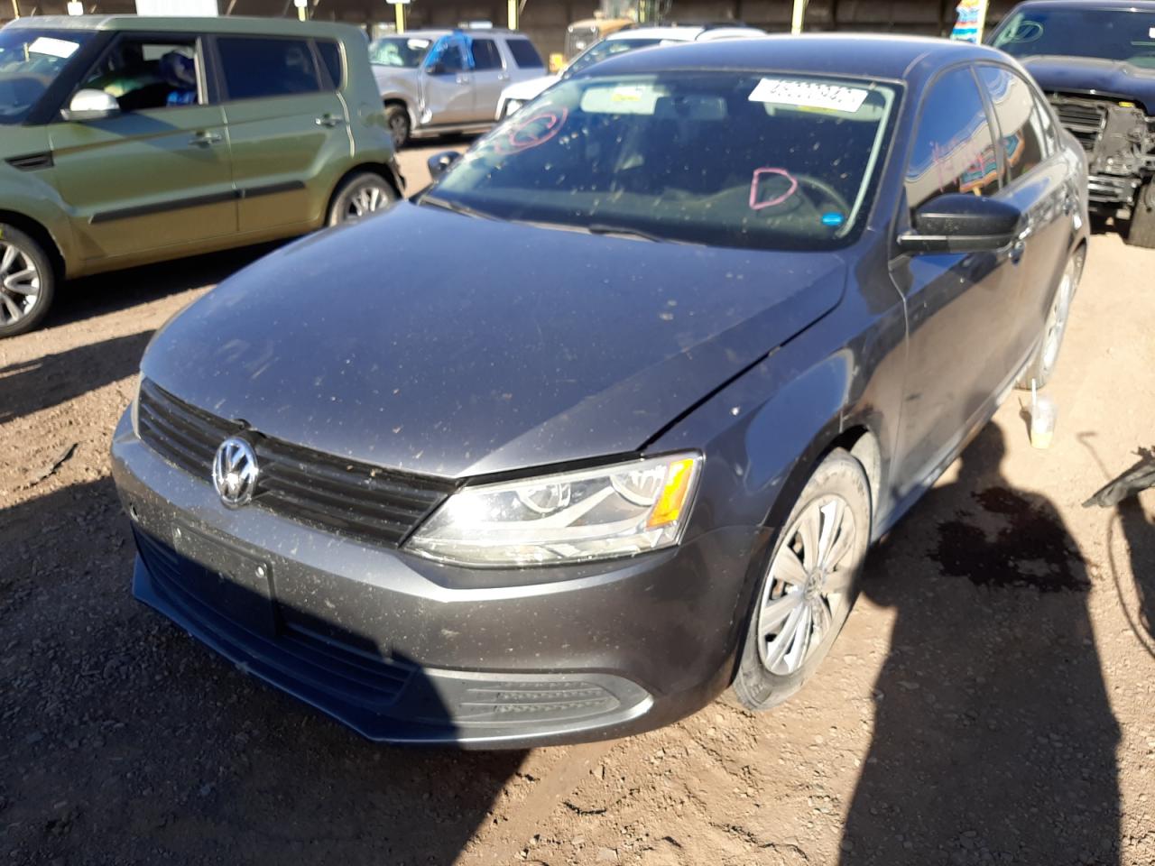 Photo 2 from auction – 2012 VOLKSWAGEN JETTA BASE with VIN 3VW2K7AJ8CM378715