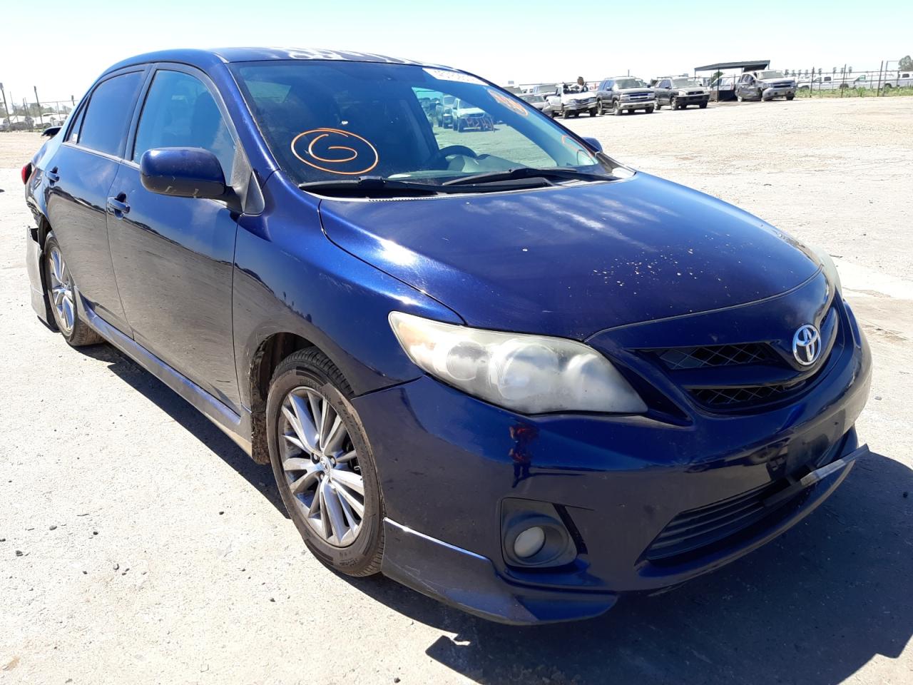 TOYOTA COROLLA BA 2011 with VIN 2T1BU4EE2BC748279 - Photo from auction
