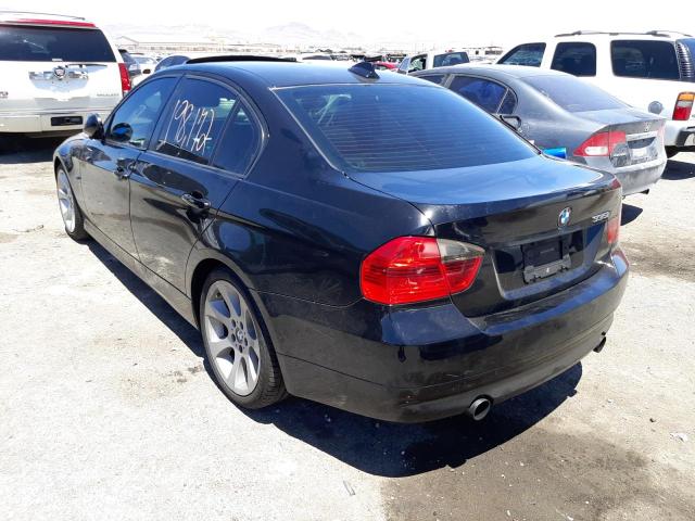 Photo 3 from auction – 2007 BMW 335 I with VIN WBAVB73517VH21487