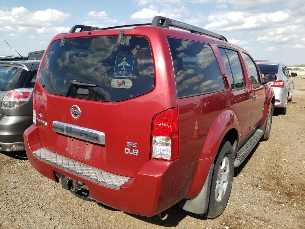 Photo 4 from auction – 2007 NISSAN PATHFINDER with VIN 5N1AR18W37C646839