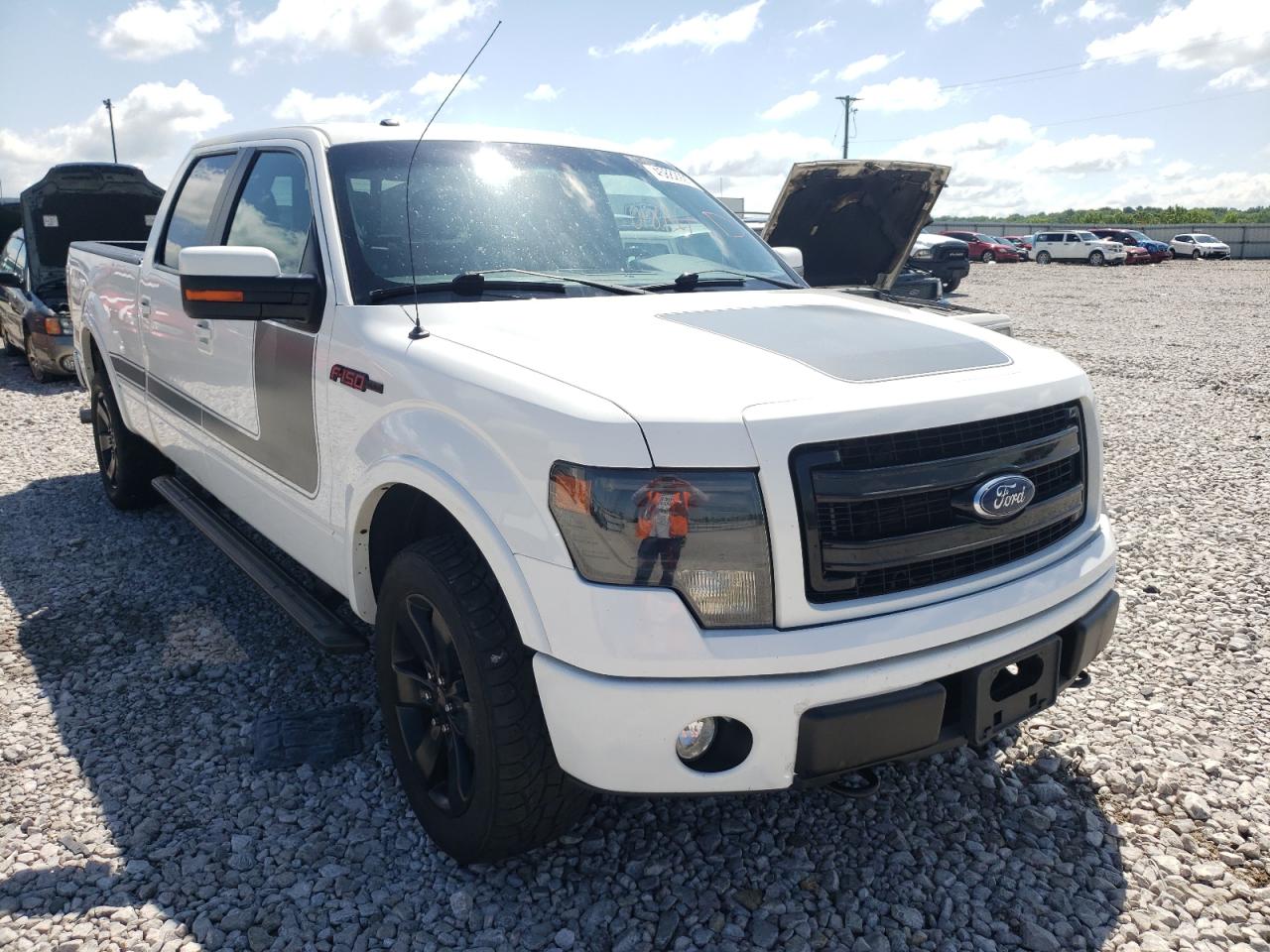 FORD F150 SUPER 2013 with VIN 1FTFW1EF9DFD28578 - Photo from auction