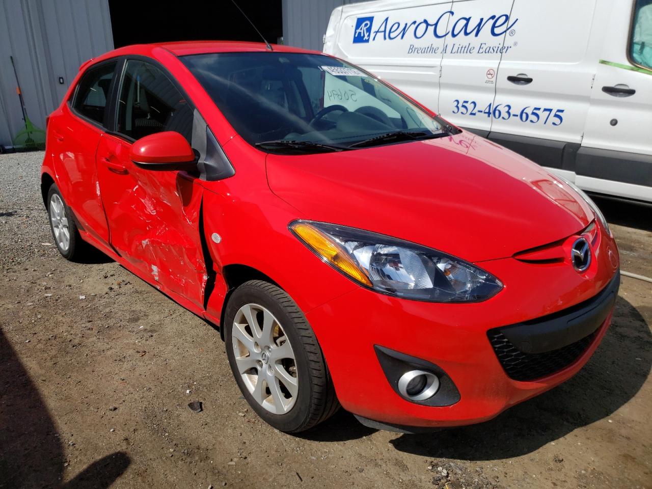 MAZDA MAZDA2 2011 with VIN JM1DE1HY0B0130043 - Photo from auction