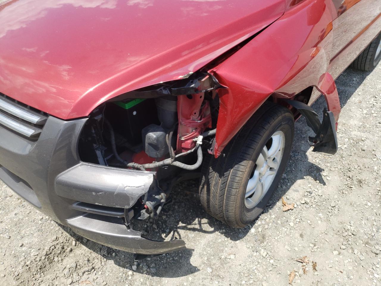 Photo 9 from auction – 2007 KIA SPORTAGE E with VIN KNDJF723877330716