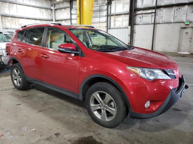 TOYOTA RAV4 XLE 2015 with VIN JTMRFREV8FD146324 - Photo from auction