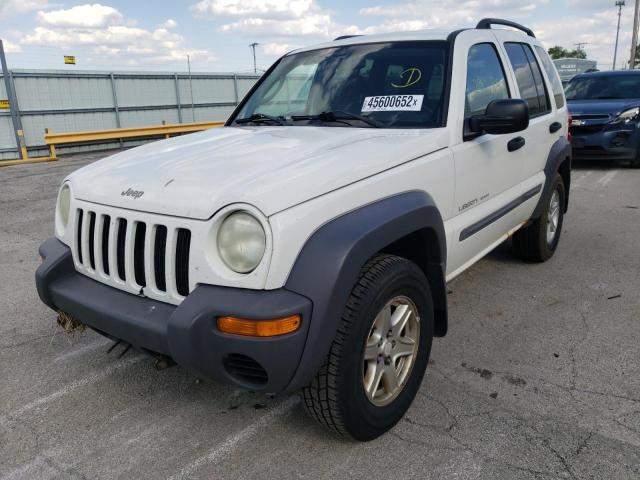 Photo 2 from auction – 2003 JEEP LIBERTY SP with VIN 1J4GL48K63W520010
