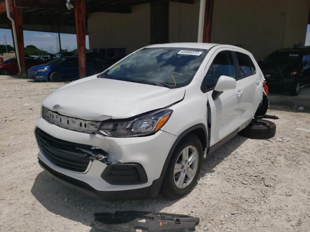 Photo 2 from auction – 2020 CHEVROLET TRAX LS with VIN KL7CJKSB9LB326003