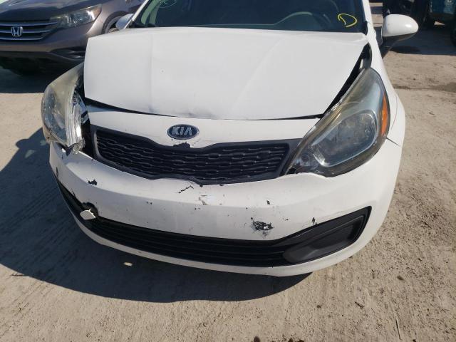 Photo 9 from auction – 2013 KIA RIO LX with VIN KNADM4A34D6248564