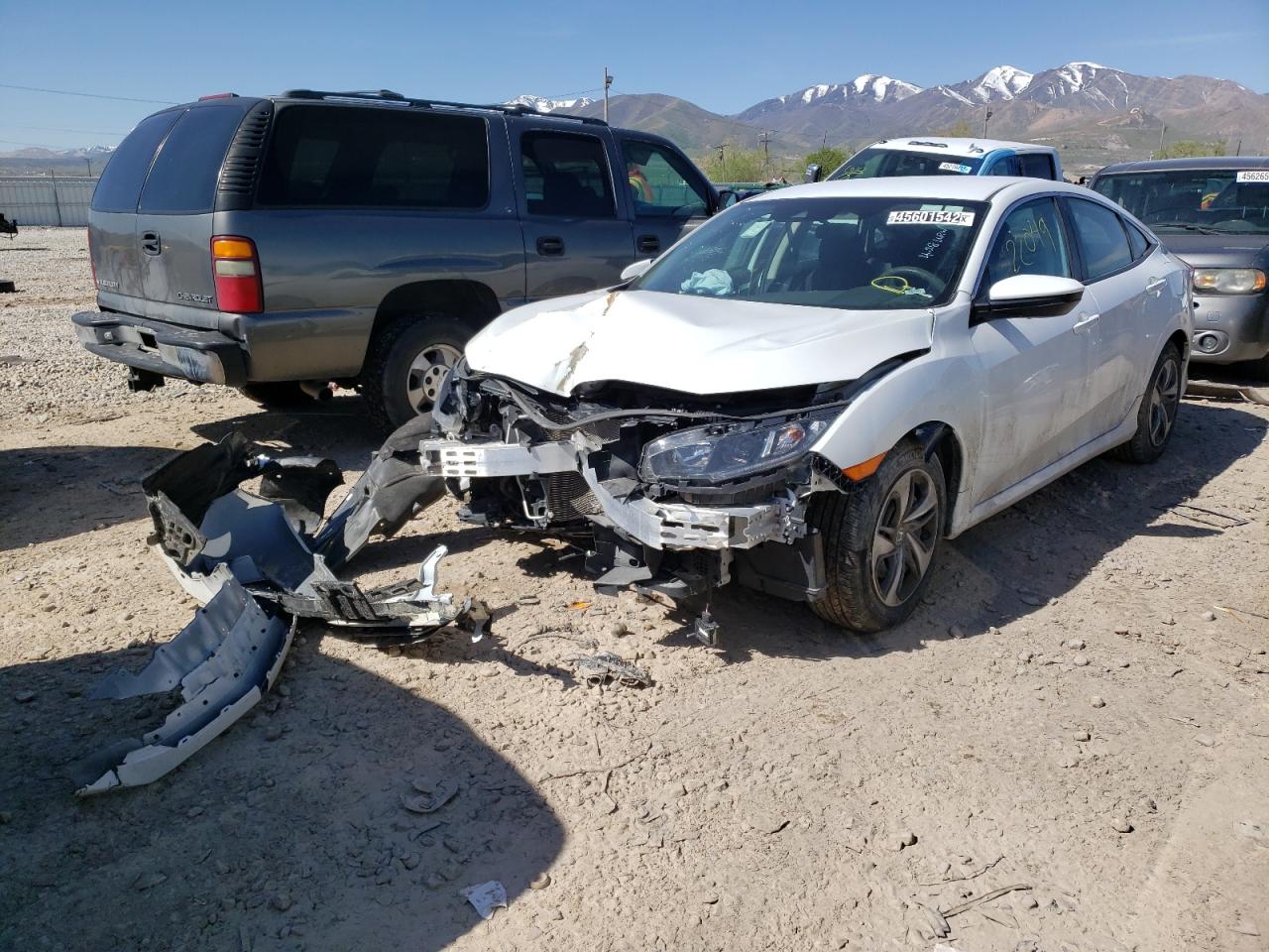 Photo 2 from auction – 2021 HONDA CIVIC LX with VIN 2HGFC2F68MH543799