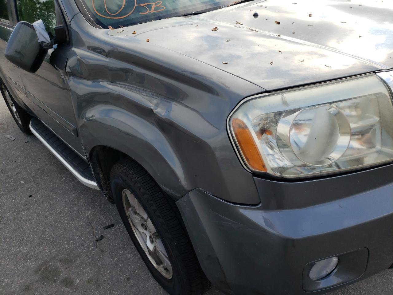 Photo 9 from auction – 2009 HONDA PILOT EX with VIN 5FNYF38469B007818