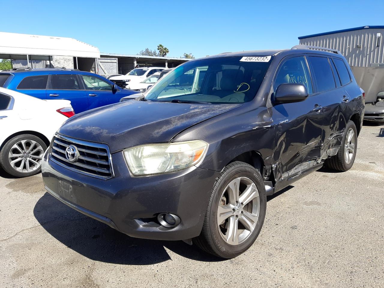 Photo 2 from auction – 2009 TOYOTA HIGHLANDER with VIN JTEDS43A892086209