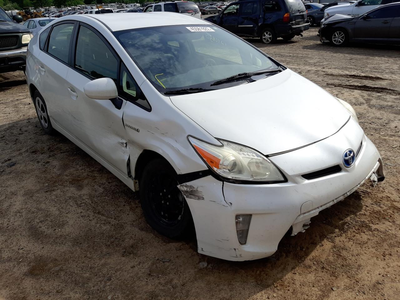 TOYOTA PRIUS 2014 with VIN JTDKN3DU1E1755989 - Photo from auction