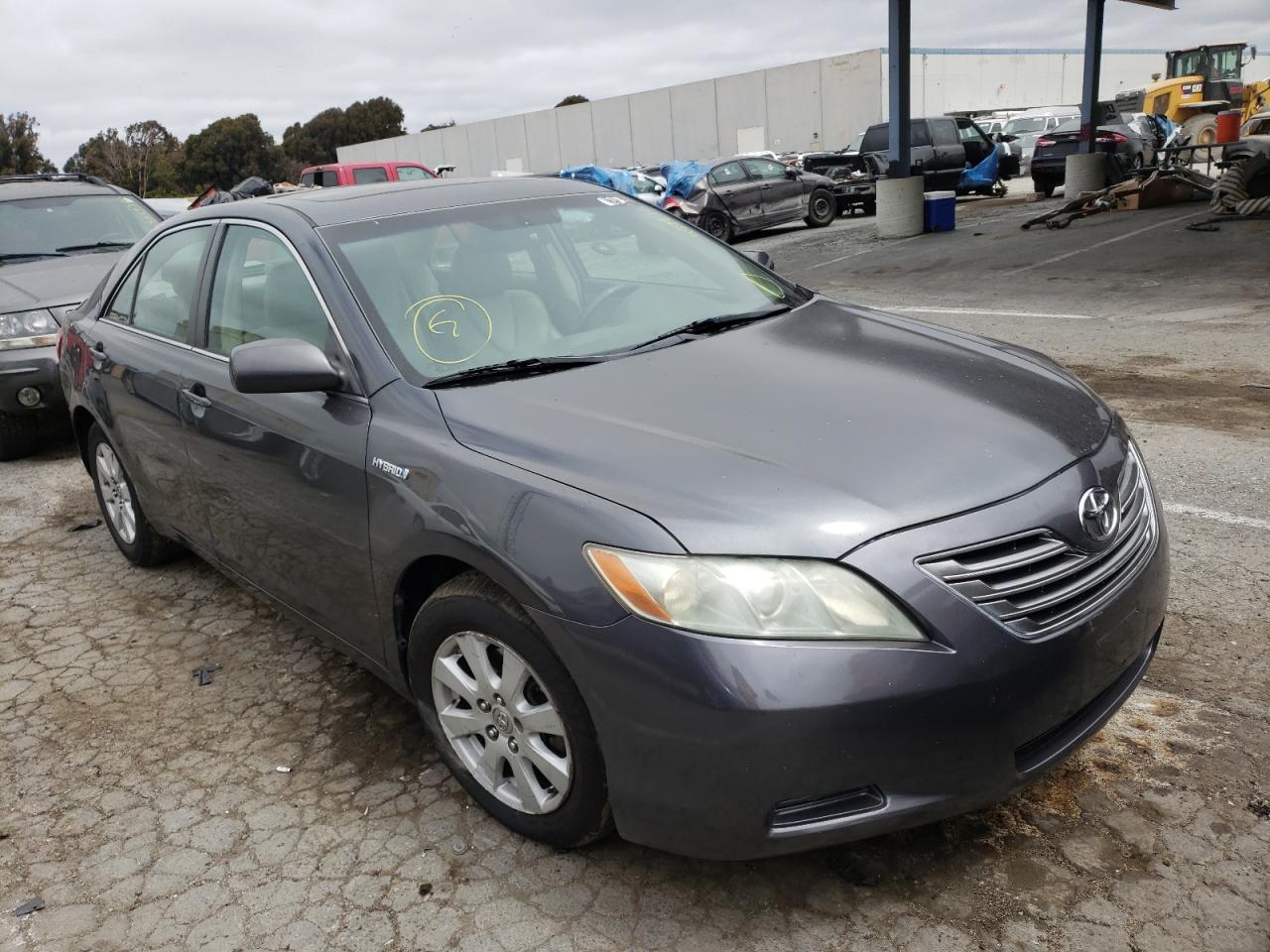 TOYOTA CAMRY HYBR 2007 with VIN 4T1BB46K37U027243 - Photo from auction