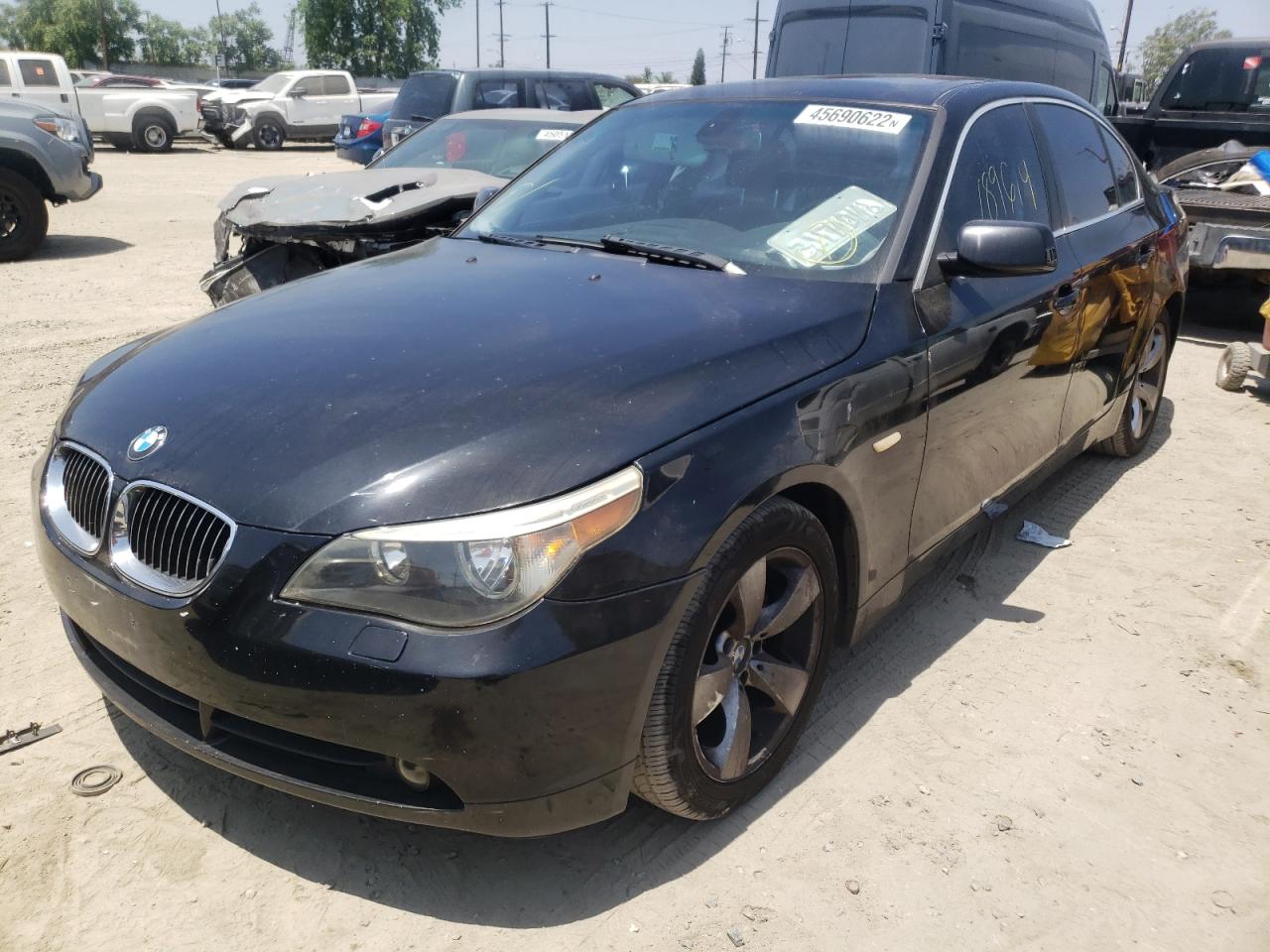 Photo 2 from auction – 2006 BMW 525 I with VIN WBANE53536CK87883