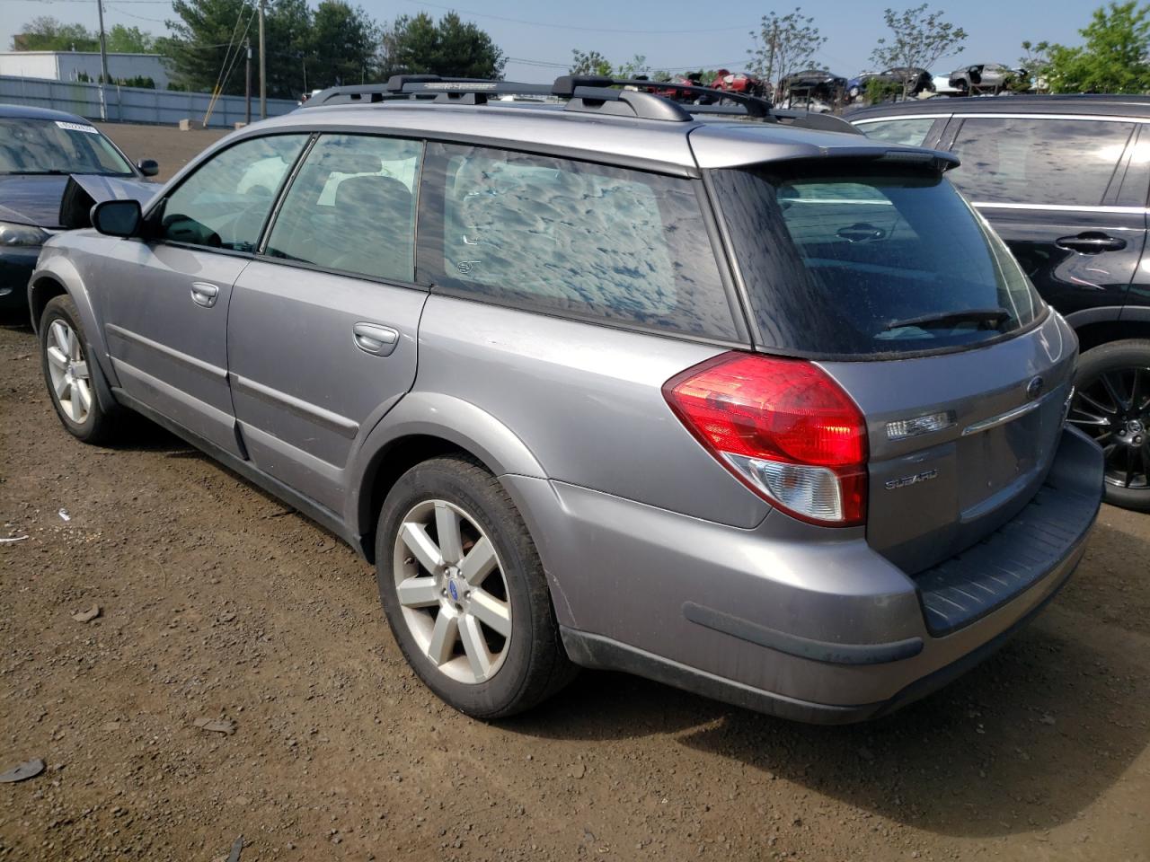 Photo 3 from auction – 2008 SUBARU OUTBACK 2. with VIN 4S4BP62C387334469