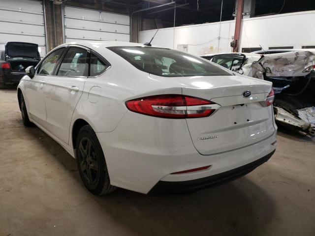 Photo 3 from auction – 2019 FORD FUSION S with VIN 3FA6P0G77KR134098