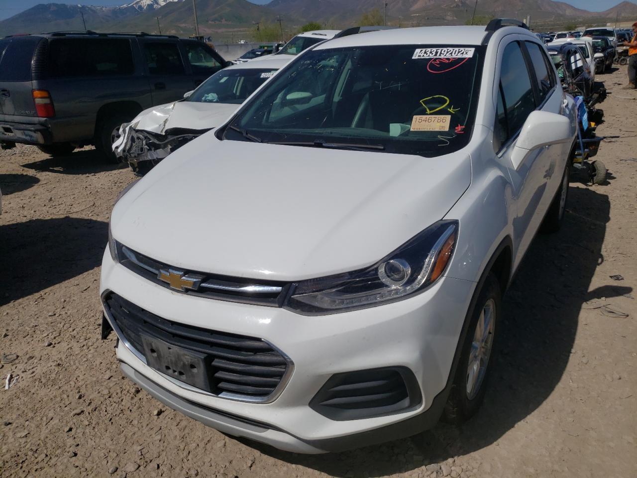 Photo 2 from auction – 2019 CHEVROLET TRAX 1LT with VIN KL7CJPSB1KB819444