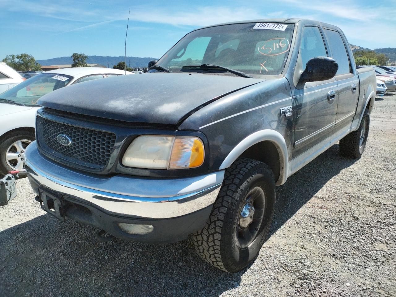 Photo 2 from auction – 2001 FORD F150 SUPER with VIN 1FTRW08LX1KE87749