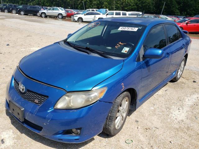 Photo 2 from auction – 2009 TOYOTA COROLLA BA with VIN 2T1BU40E09C166859