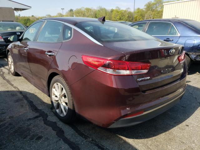Photo 3 from auction – 2016 KIA OPTIMA LX with VIN 5XXGT4L35GG045091