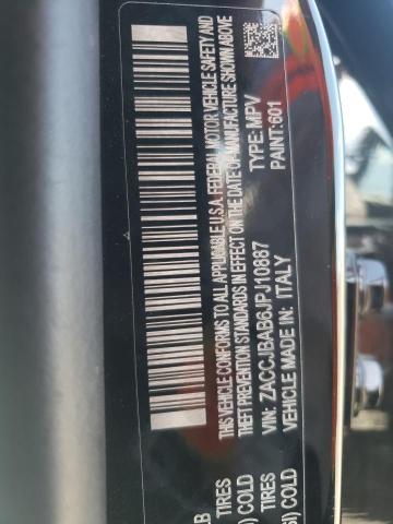 Photo 10 from auction – 2018 JEEP RENEGADE S with VIN ZACCJBAB6JPJ10887