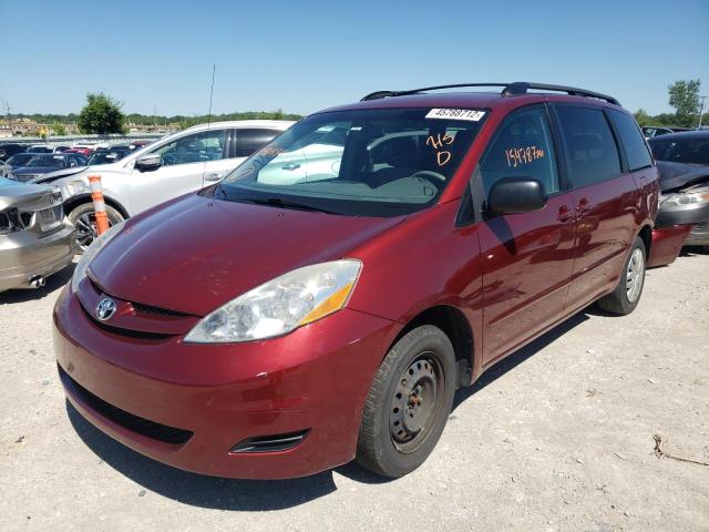 Photo 2 from auction – 2010 TOYOTA SIENNA CE with VIN 5TDKK4CC0AS296930
