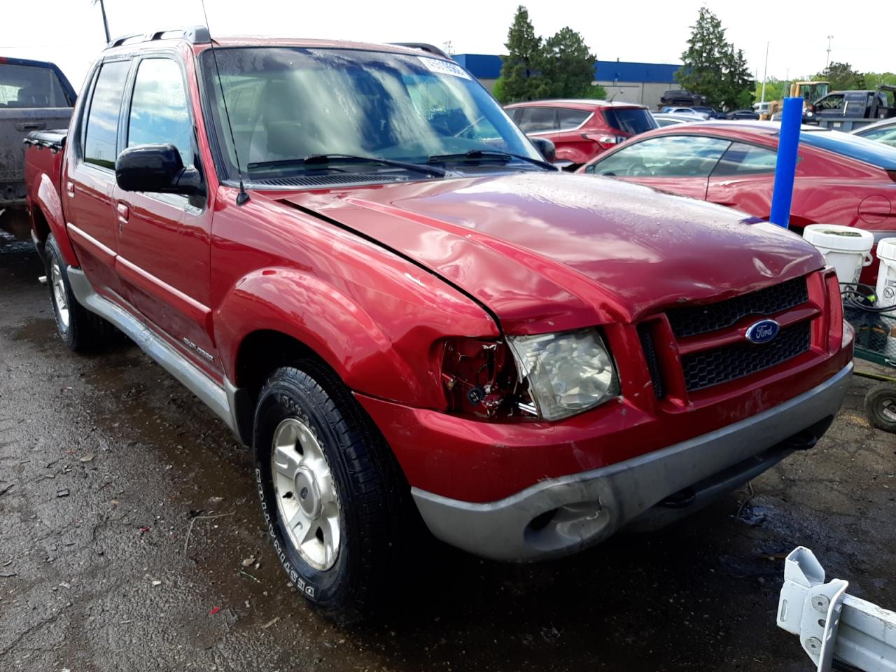 FORD EXPLORER S 2001 with VIN 1FMZU77EX1UC41821 - Photo from auction