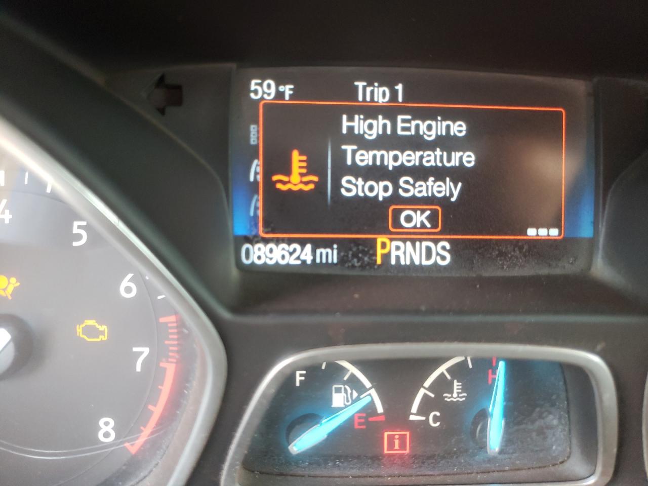 Photo 8 from auction – 2018 FORD ESCAPE SEL with VIN 1FMCU9HD4JUC89502