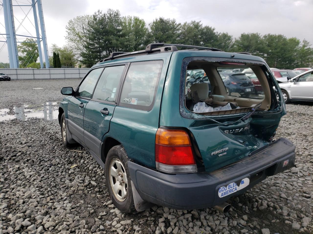 Photo 3 from auction – 1999 SUBARU FORESTER L with VIN JF1SF6359XH749527