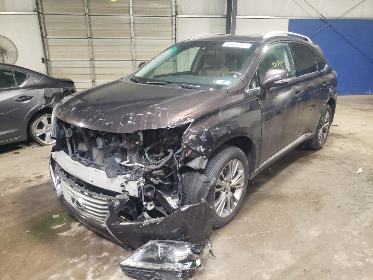 Photo 2 from auction – 2013 LEXUS RX 450 with VIN JTJBC1BA1D2061876