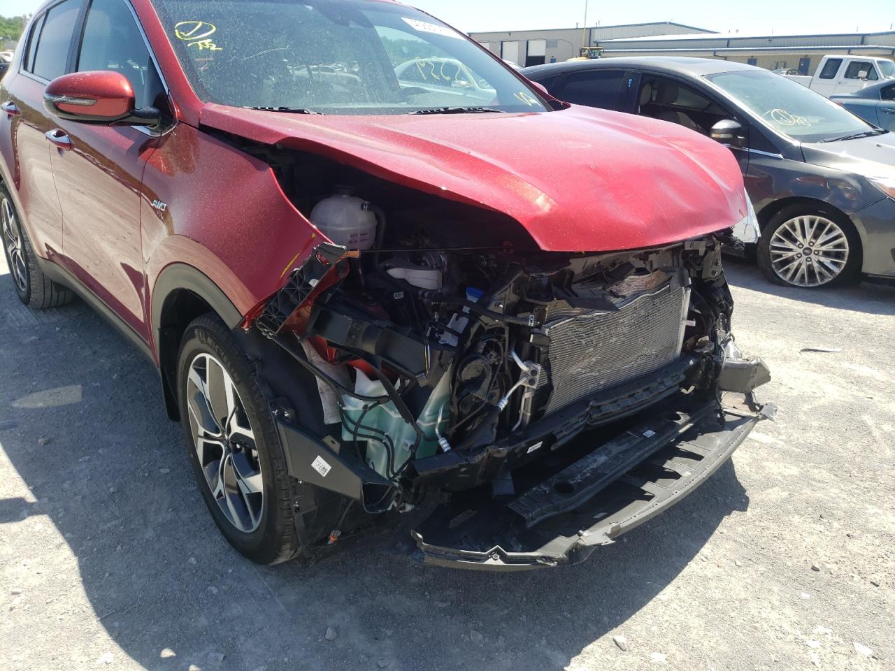 Photo 9 from auction – 2021 KIA SPORTAGE E with VIN KNDPNCAC1M7875093