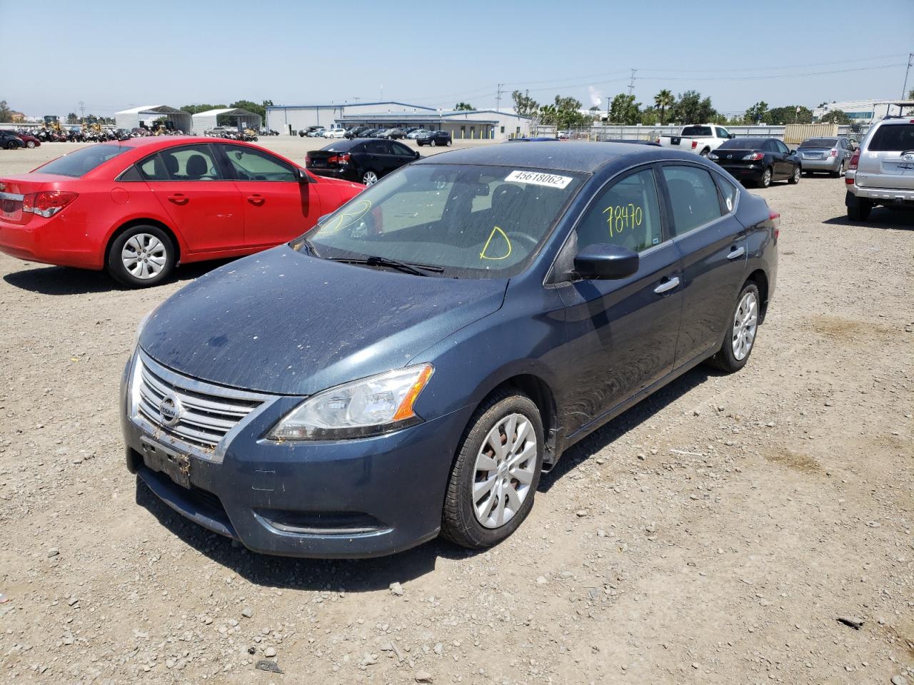 Photo 2 from auction – 2013 NISSAN SENTRA S with VIN 1N4AB7AP0DN900348