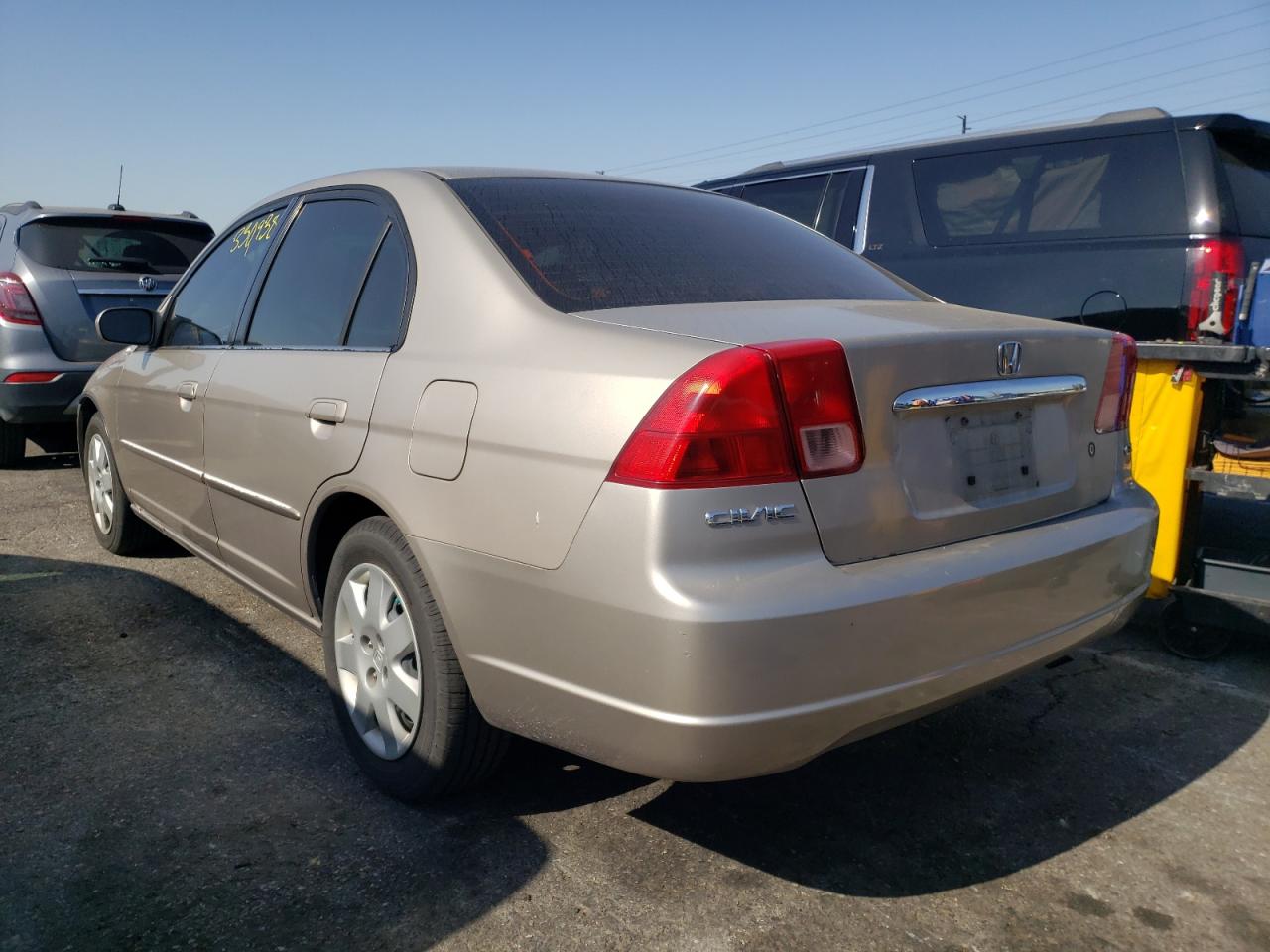 Photo 3 from auction – 2002 HONDA CIVIC EX with VIN 2HGES25742H570892