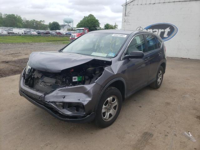 Photo 2 from auction – 2015 HONDA CR-V LX with VIN 5J6RM4H33FL077318