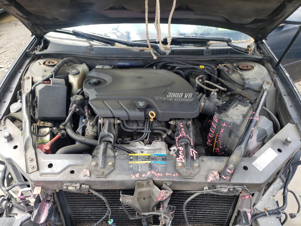 Photo 7 from auction – 2008 CHEVROLET IMPALA LTZ with VIN 2G1WU583781277442
