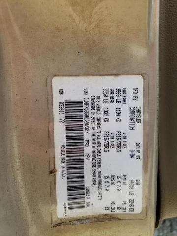 Photo 10 from auction – 1994 JEEP GRAND CHER with VIN 1J4FX58S8RC287327