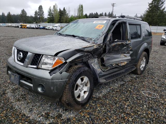 Photo 2 from auction – 2005 NISSAN PATHFINDER with VIN 5N1AR18W05C745597