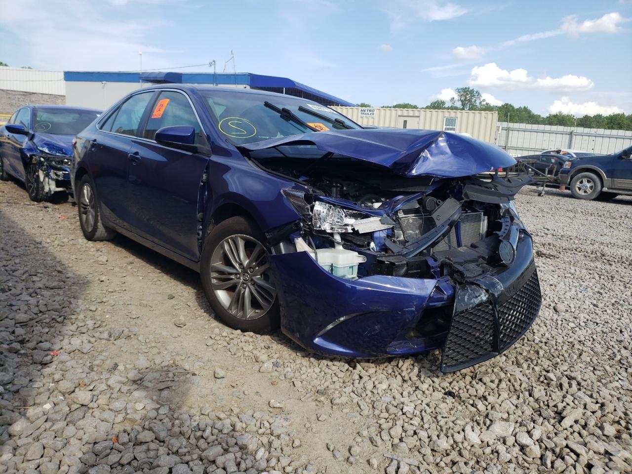 TOYOTA CAMRY LE 2015 with VIN 4T1BF1FK5FU891843 - Photo from auction
