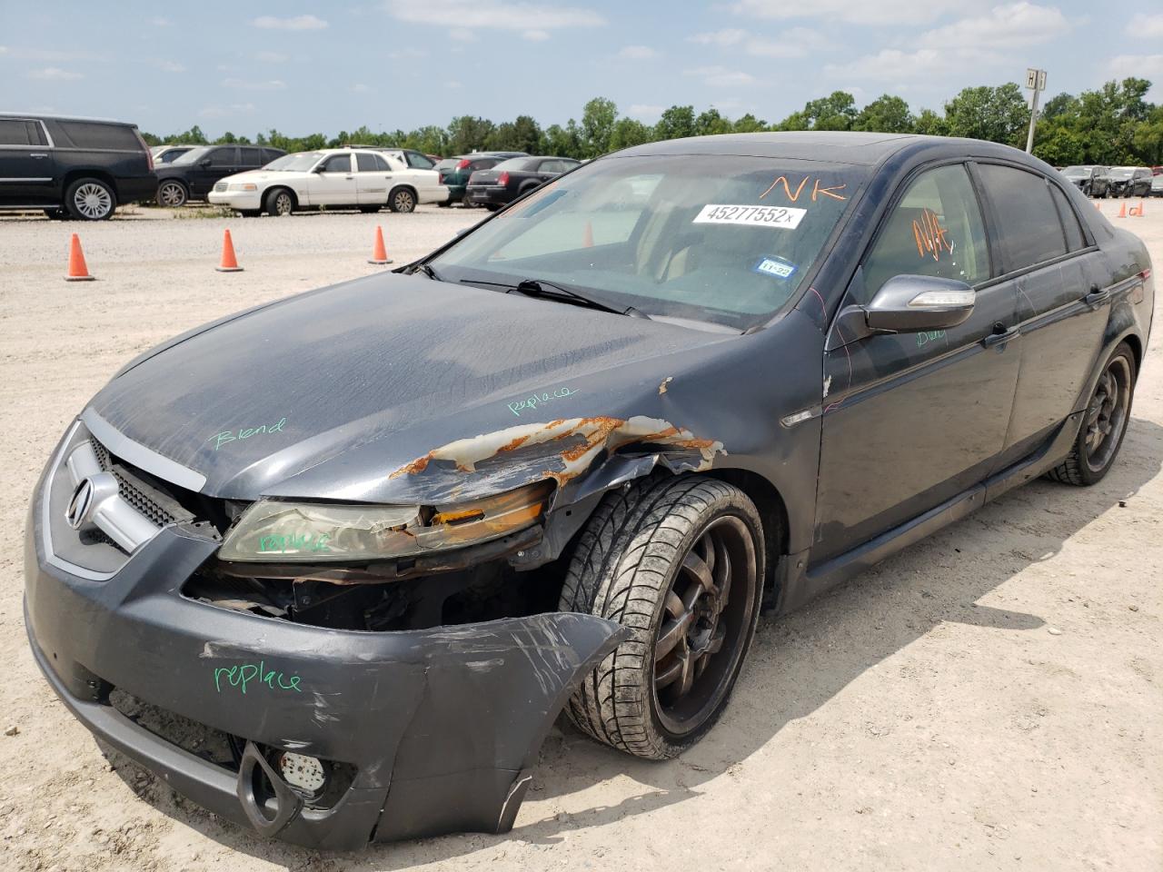 Photo 2 from auction – 2007 ACURA TL with VIN 19UUA66267A010841