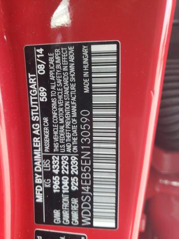 Photo 10 from auction – 2014 MERCEDES-BENZ CLA 250 with VIN WDDSJ4EB5EN130590