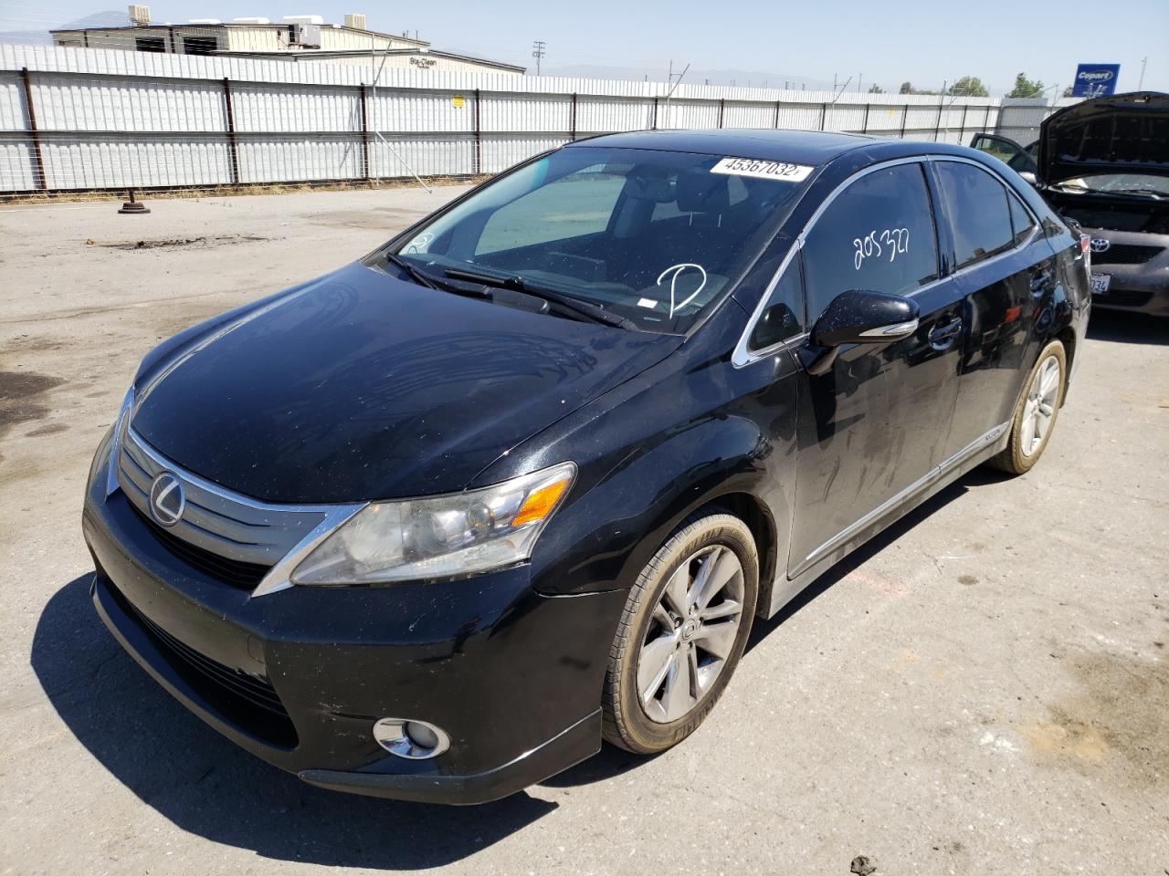 Photo 2 from auction – 2010 LEXUS HS 250H with VIN JTHBB1BA5A2031862