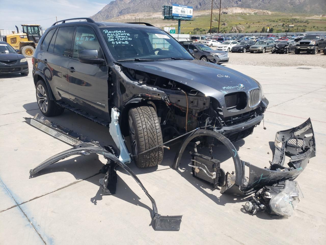 BMW X5 XDRIVE5 2013 with VIN 5UXZV8C50D0C16632 - Photo from auction