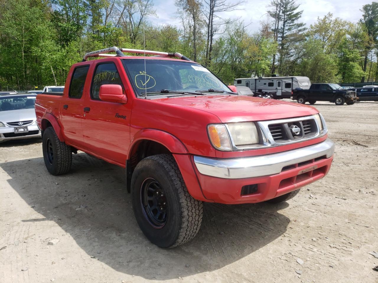 NISSAN FRONTIER C 2000 with VIN 1N6ED27Y9YC436614 - Photo from auction