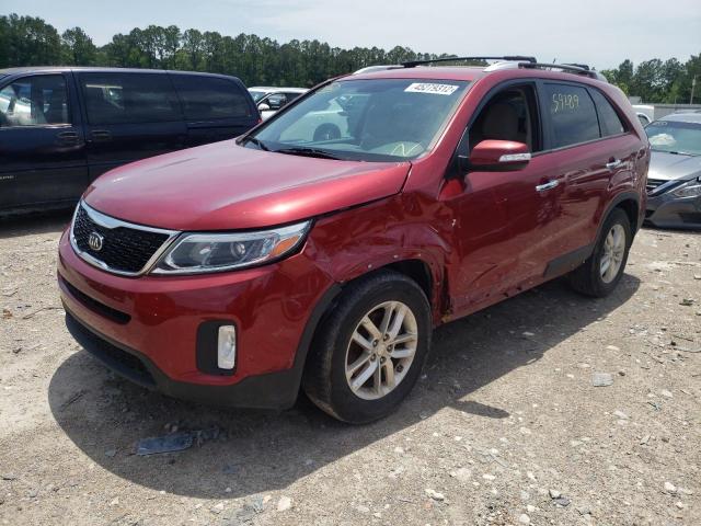 Photo 2 from auction – 2014 KIA SORENTO LX with VIN 5XYKT4A64EG433221